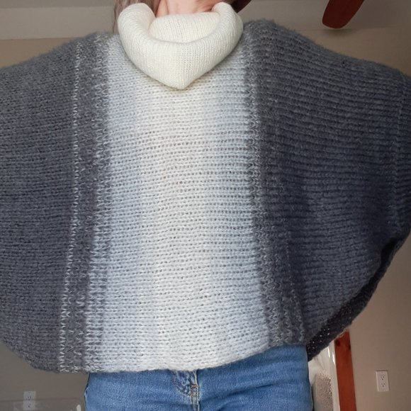 Wooden Ships Sweater Poncho - Picture 2 of 4